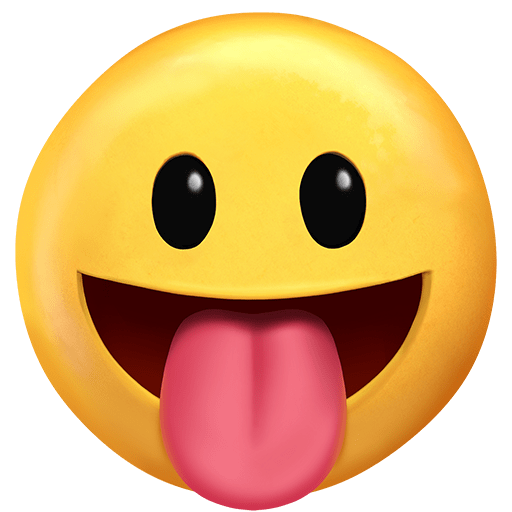 Faccina Che Mostra La Lingua
