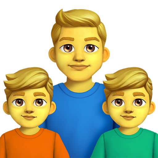Famiglia: Uomo, Bambino, Bambino