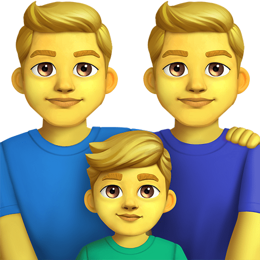 Famiglia: Uomo, Uomo, Bambino