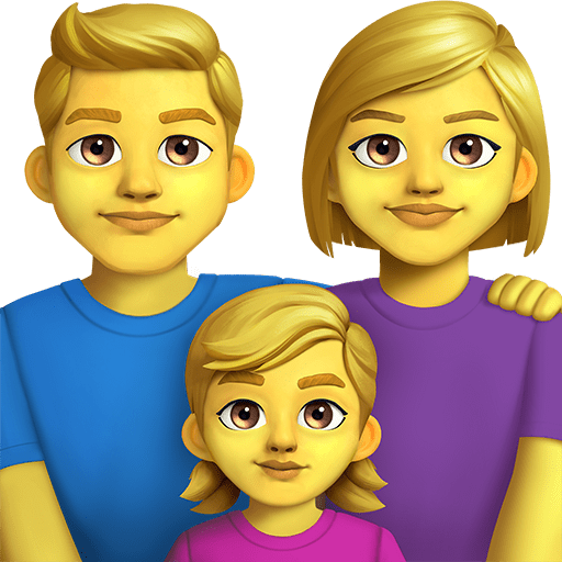 Famiglia: Uomo, Donna, Bambina