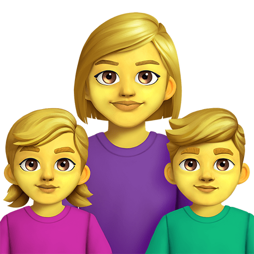 Famiglia: Donna, Bambina, Bambino