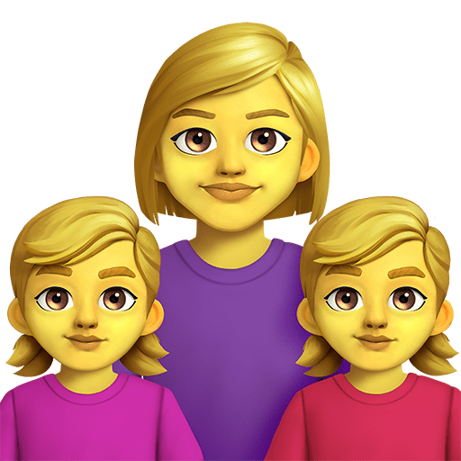 Famiglia: Donna, Bambina, Bambina