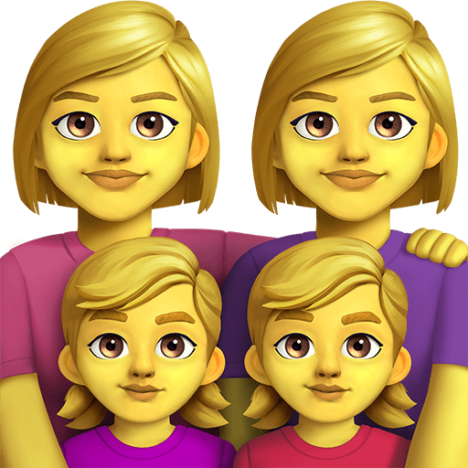 Famiglia: Donna, Donna, Bambina, Bambina