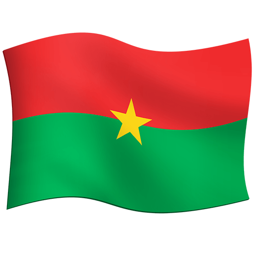 Bandiera: Burkina Faso Bandiera: Burkina Faso