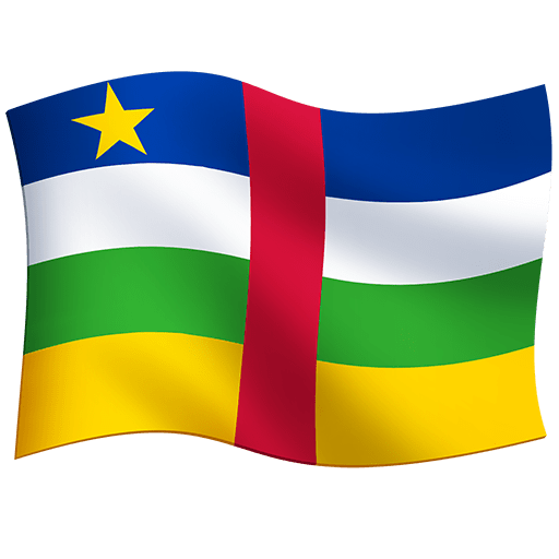 Bandiera: Repubblica Centrafricana Bandiera: Repubblica Centrafricana