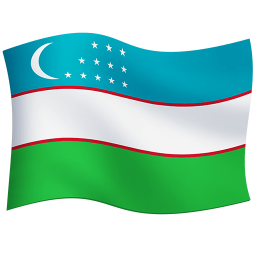 Bandiera: Uzbekistan Bandiera: Uzbekistan