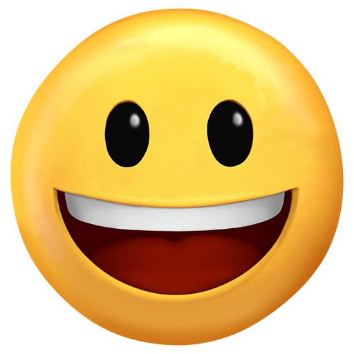 Faccina Con Un Gran Sorriso