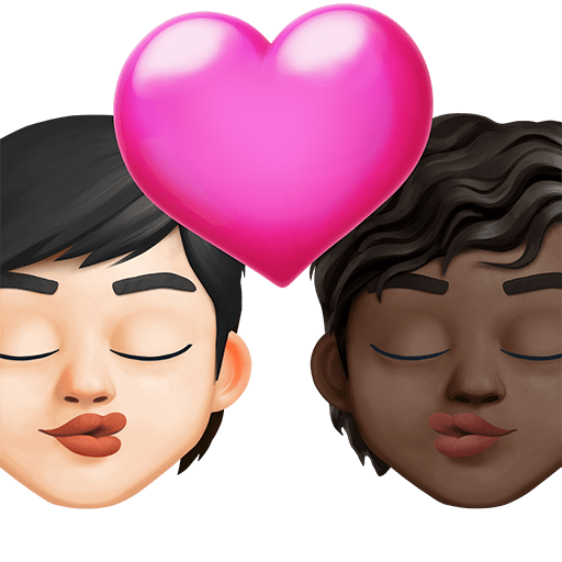 Bacio: Persona, Persona, Carnagione Chiara, Carnagione Scura