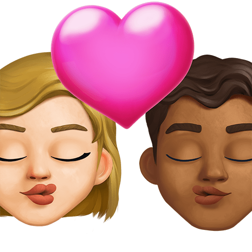 Bacio: Donna, Uomo, Carnagione Medio-Chiara, Carnagione Medio-Scura