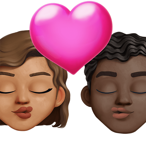 Bacio: Donna, Uomo, Carnagione Media, Carnagione Scura
