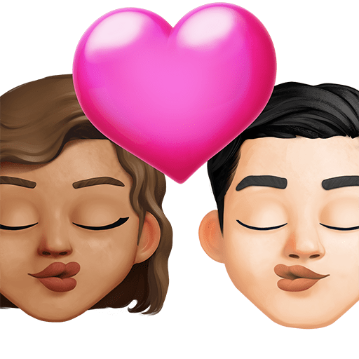 Bacio: Donna, Uomo, Carnagione Media, Carnagione Chiara