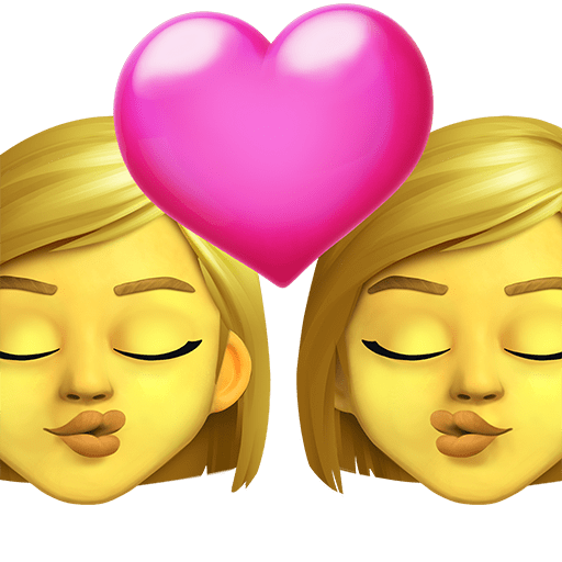 Bacio: Donna, Donna