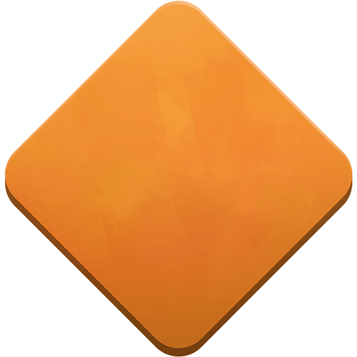 Rombo Arancione Grande Rombo Arancione Grande