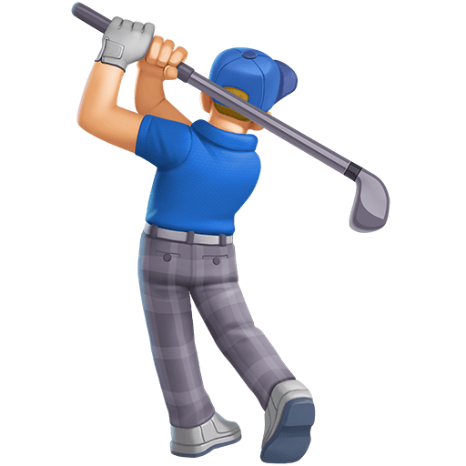 Golfista Uomo: Carnagione Medio-Chiara