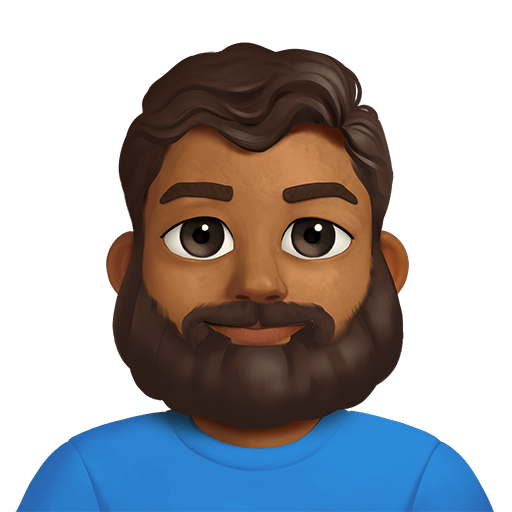 Uomo: Carnagione Medio-Scura, Barba