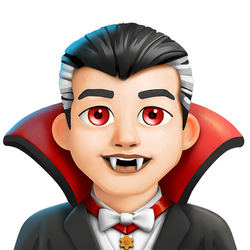 Vampiro Uomo: Carnagione Chiara