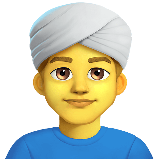 Uomo Con Turbante