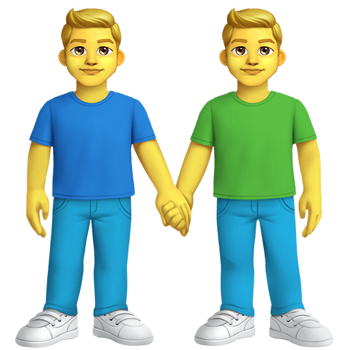 Due Uomini Che Si Tengono Per Mano