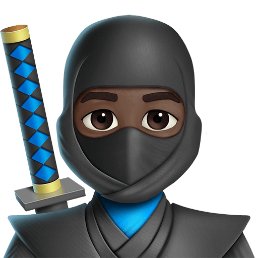 Ninja: Carnagione Scura