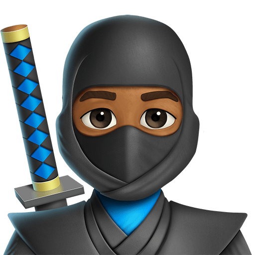 Ninja: Carnagione Medio-Scura