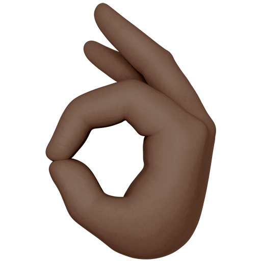 Mano Che Fa Ok: Carnagione Scura