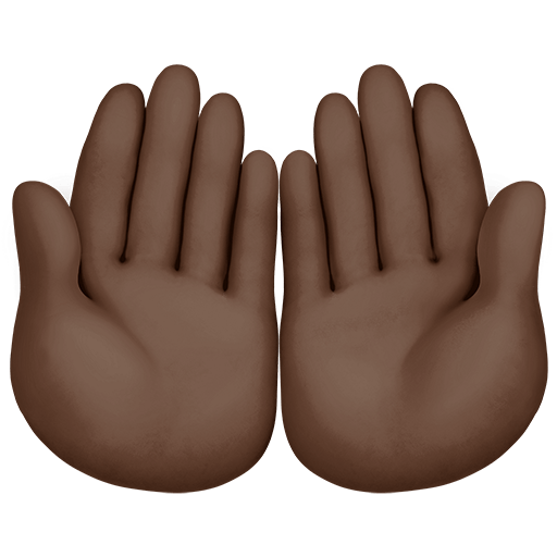 Mani Unite In Alto: Carnagione Scura