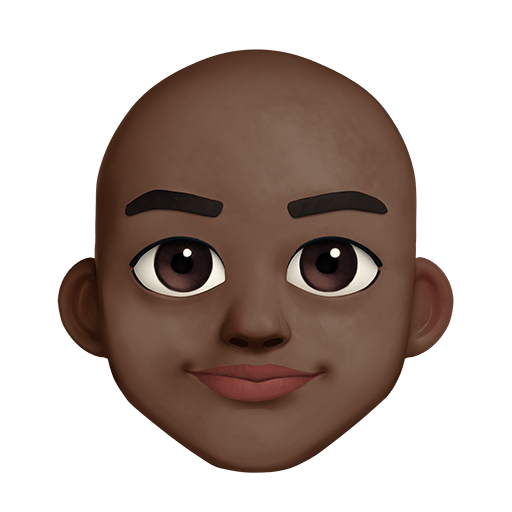 Взрослый: очень темный тон кожи без волос для Facebook 13.1
