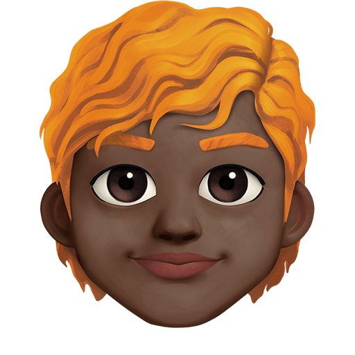Persona: Carnagione Scura, Capelli Rossi