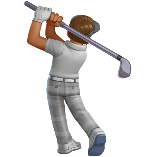 Persona Che Gioca A Golf: Carnagione Media