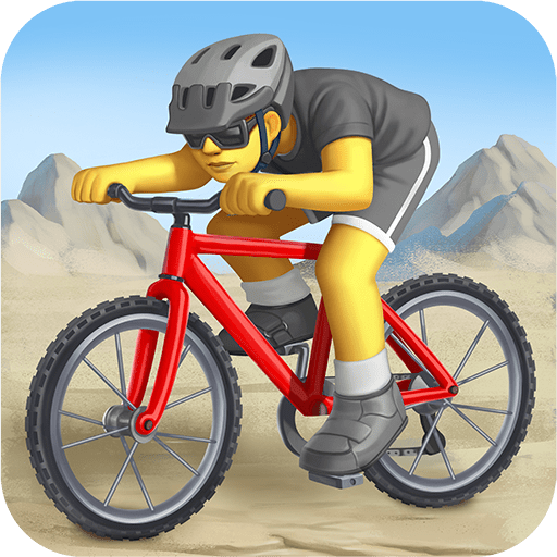 Ciclista Di Mountain Bike