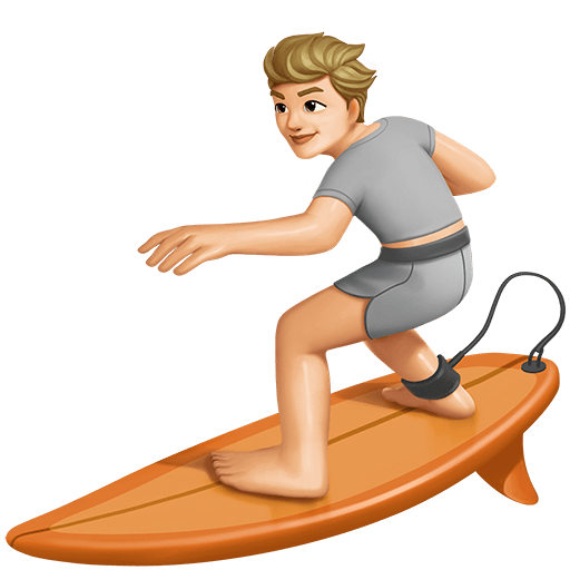 Persona Che Fa Surf: Carnagione Medio-Chiara