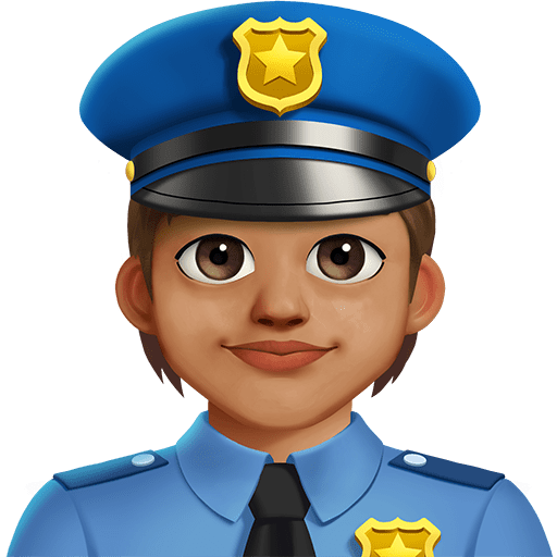 Agente Di Polizia: Carnagione Media