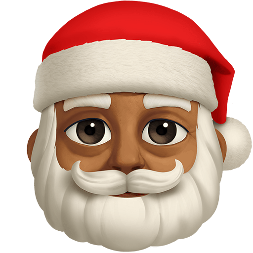 Babbo Natale: Carnagione Medio-Scura
