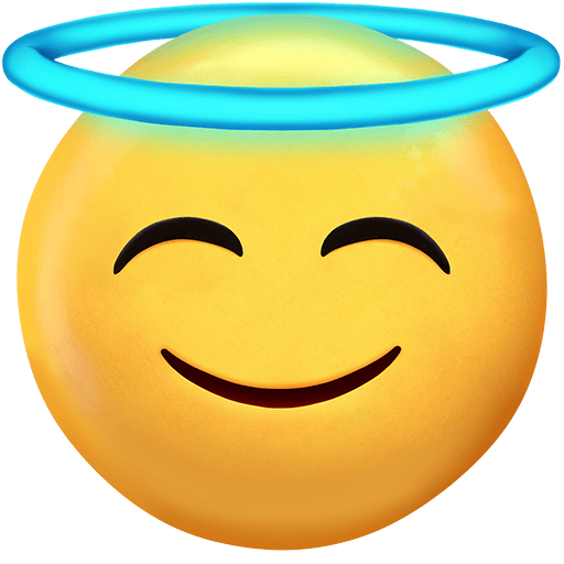Faccina Con Sorriso E Aureola