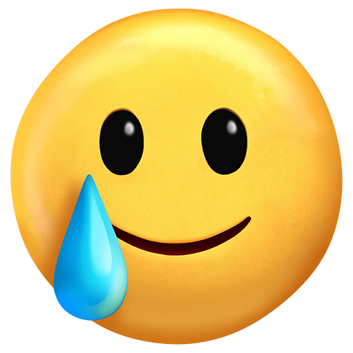 Faccina Sorridente Con Lacrima