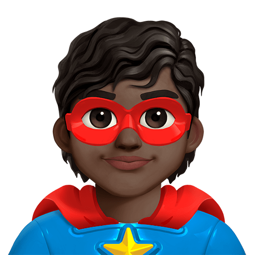 Supereroe: Carnagione Scura
