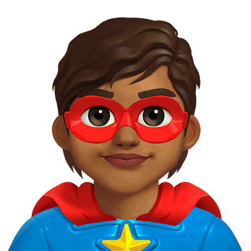 Supereroe: Carnagione Medio-Scura