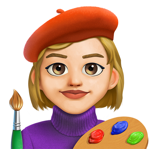 Artista Donna: Carnagione Medio-Chiara