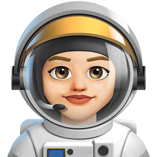 Astronauta Donna: Carnagione Medio-Chiara