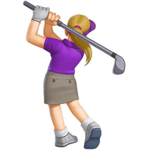 Golfista Donna: Carnagione Medio-Chiara Golfista Donna: Carnagione Medio-Chiara