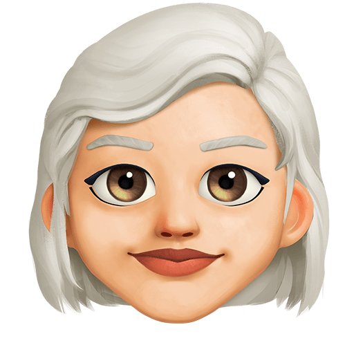 Donna: Carnagione Medio-Chiara, Capelli Bianchi