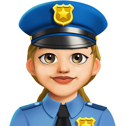 Poliziotta: Carnagione Medio-Chiara