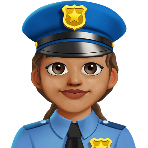Poliziotta: Carnagione Media