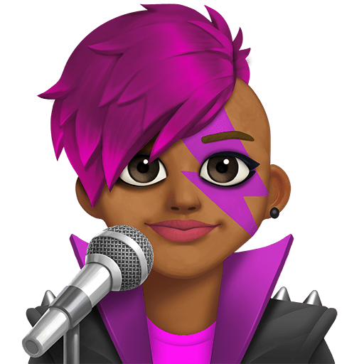 Cantante Donna: Carnagione Medio-Scura