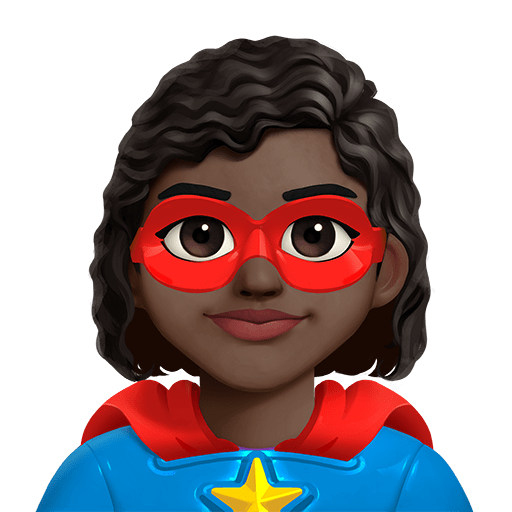 Supereroina: Carnagione Scura