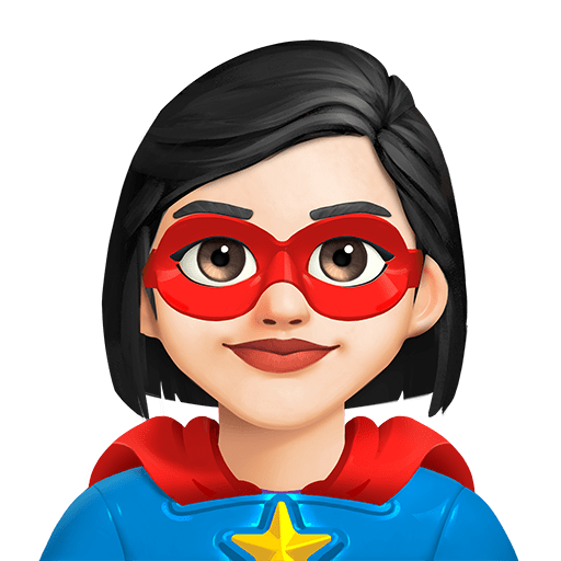 Supereroina: Carnagione Chiara