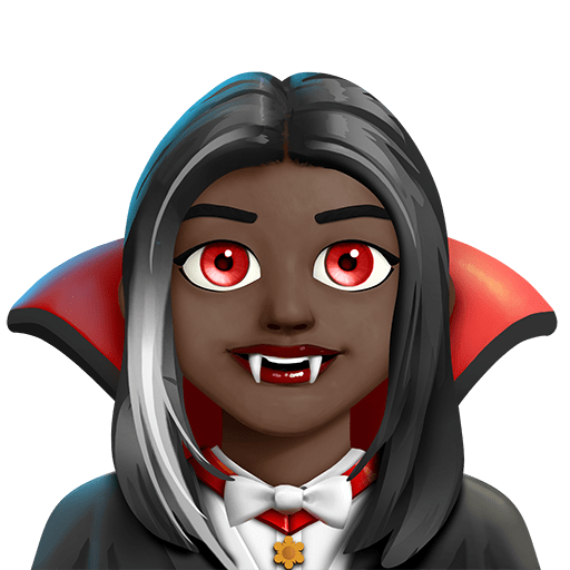 Vampira: Carnagione Scura
