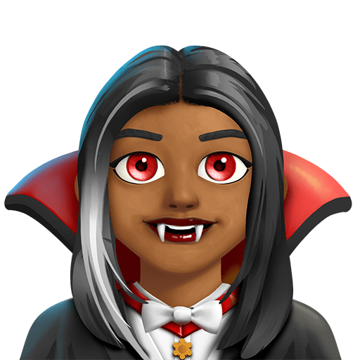 Vampira: Carnagione Medio-Scura