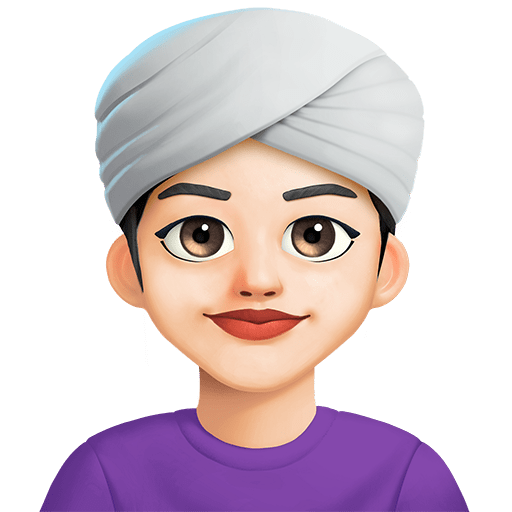 Donna Con Turbante: Carnagione Chiara