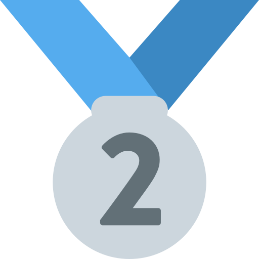 2nd Place Medal for Twitter (X) January 2025 Update